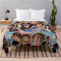 Percy Jackson Walker Scobell Throw Blanket