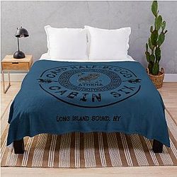 Cabin Six - Athena - Percy Jackson's Camp Half Blood Throw Blanket