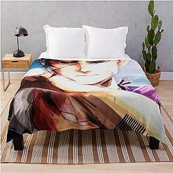 Percy Jackson and Jason Grace Throw Blanket