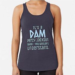 It's a Percy Jackson Tank Top