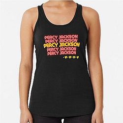 Percy Jackson Racerback Tank Top