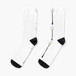 Percy Jackson Trident Socks
