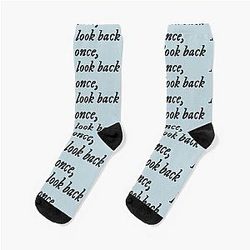 Percy Jackson Quote Socks