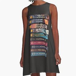 Rick Riordan's Percy Jackson Series A-Line Dress