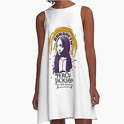 Percy Jackson and the Olympians Leah Jeffries Annabeth A-Line Dress