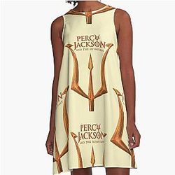 Percy Jackson Series Logo Camp Half Blood T-Shirt A-Line Dress