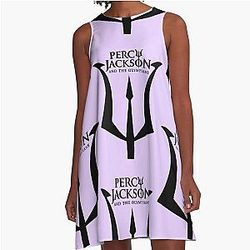 Percy Jackson and the Olympians Series Camp Half-Blood T-Shirt A-Line Dress