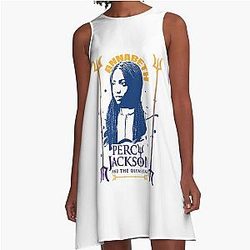 Percy Jackson and the Olympians Leah Jeffries Annabeth A-Line Dress
