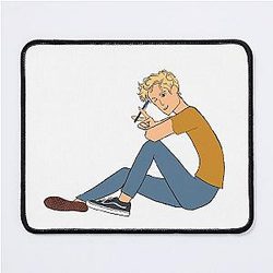 Percy Jackson with Riptide Mousepad