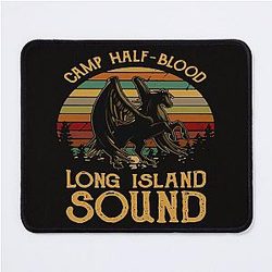 Vintage Percy Jackson Camp Half Blood Long Island Sound Sunset Mousepad