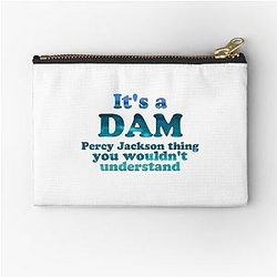 It's a Percy Jackson Thing Blue Sea Writing Zipper Pouch