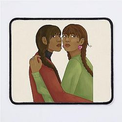 Piper and Hazel Percy Jackson Mousepad