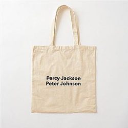 Peter Johnson Percy Jackson PJO Design Mr D Orange Version Cotton Tote Bag