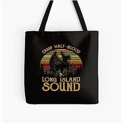 Vintage Percy Jackson Camp Half-Blood Long Island Sound Tote Bag