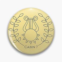 Percy Jackson and the Olympians: The Battle of the Labyrinth (-sort of). But yours seems to be a unique title, i cleaned it up to :

Percy jackson Apollo cabin pin