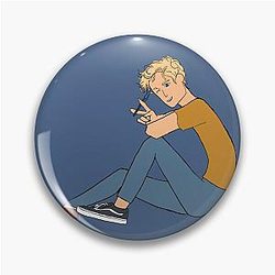 Percy Jackson with Riptide Pin