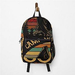 Vintage Percy Jackson Camp Half Blood Long Island Sunset Backpack