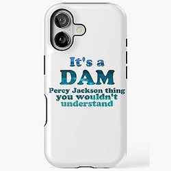 It's a Thing for Percy Jackson Blue Sea Writing iPhone Case