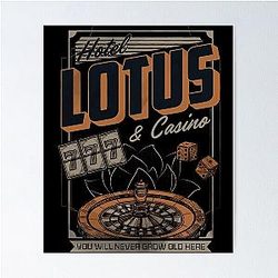Percy Jackson Lotus Hotel and Casino Poster