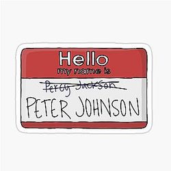 Percy Jackson Inspired Sticker