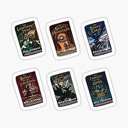 Percy Jackson and the Olympics Books Sticker