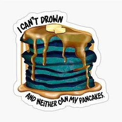 Percy Jackson's Pancakes Sticker
