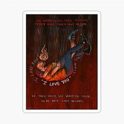 Percy Jackson - Falling into Tartarus Sticker