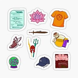 Percy Jackson and the Lightning Thief Sticker