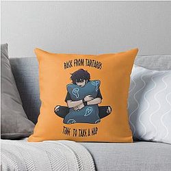 Percy Jackson Nico Angelo Throw Pillow