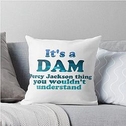 It's a Percy Jackson Thing Blue Sea Writing Pillow