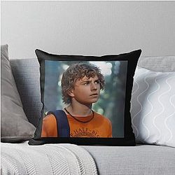 Percy Jackson Walker Scobell Throw Pillow
