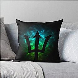 Trident / Poseidon / Percy Jackson Throw Pillow