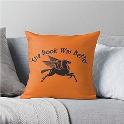 The Book Was Better - Percy Jackson Throw Pillow