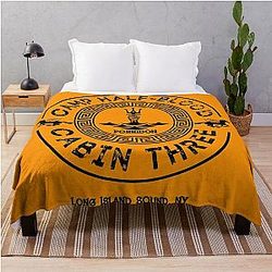 Percy Jackson - Camp Half-Blood - Cabin Three - Poseidon Throw Blanket