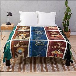 Percy Jackson Olympians pack Throw Blanket