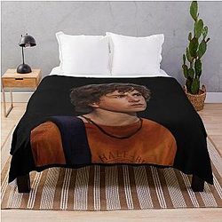 percy jackson and the olympians percy Throw Blanket