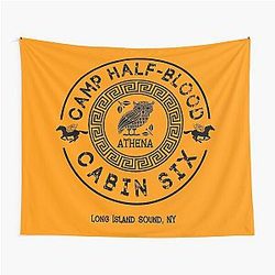 Cabin Six - Athena - Percy Jackson - Camp Half-Blood -  Tapestry