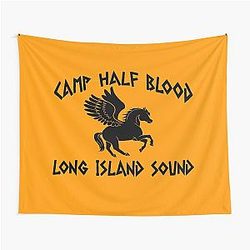 Percy Jackson - Kamp Halfbloed Logo Tapestry