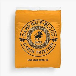 Cabin Thirteen - Hades - Percy Jackson - Camp Half-Blood Duvet Cover