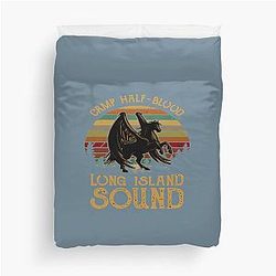 Vintage Percy Jackson Camp Half Blood Long Island Sound Sunset Dekbedovertrek