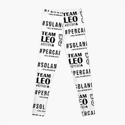 Percy Jackson Fan Sticker Pack. Team Leo Valdez, Solangelo, Percabeth, Wise girl Leggings