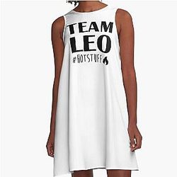 팀 레오 Valdez Percy Jackson Olympus A-Line Dress의 영웅