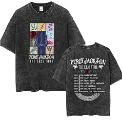 Percy Jackson The Eras Tour Vintage Washed T-shirt