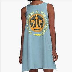 Percy Jackson Logo A-lijn jurk