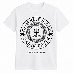 Apollo Cabin 7 DTNK2707 Percy Jackson T-Shirts