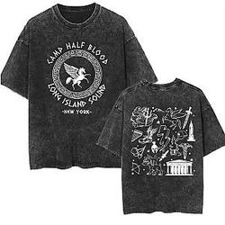 Greek Mythology Doodle PTTT0308 Washed  Percy Jackson T-Shirts