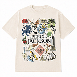 Olympians Symbols PTTT2508  Percy Jackson T-Shirts