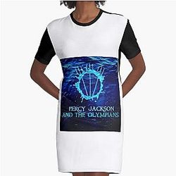 percy jackson and the olympians - Walker Scobell Graphic T-Shirt Dress
