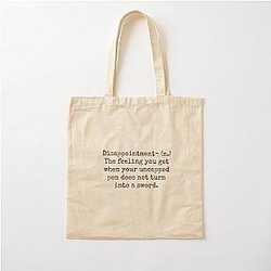 Percy Jackson Disappointment  Cotton Tote Bag