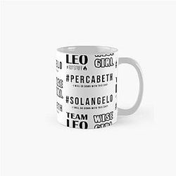 Percy Jackson Sticker Pack de ventilateur. Équipe Leo Valdez, Solangelo, Percabeth, Wise girl Classic Mug